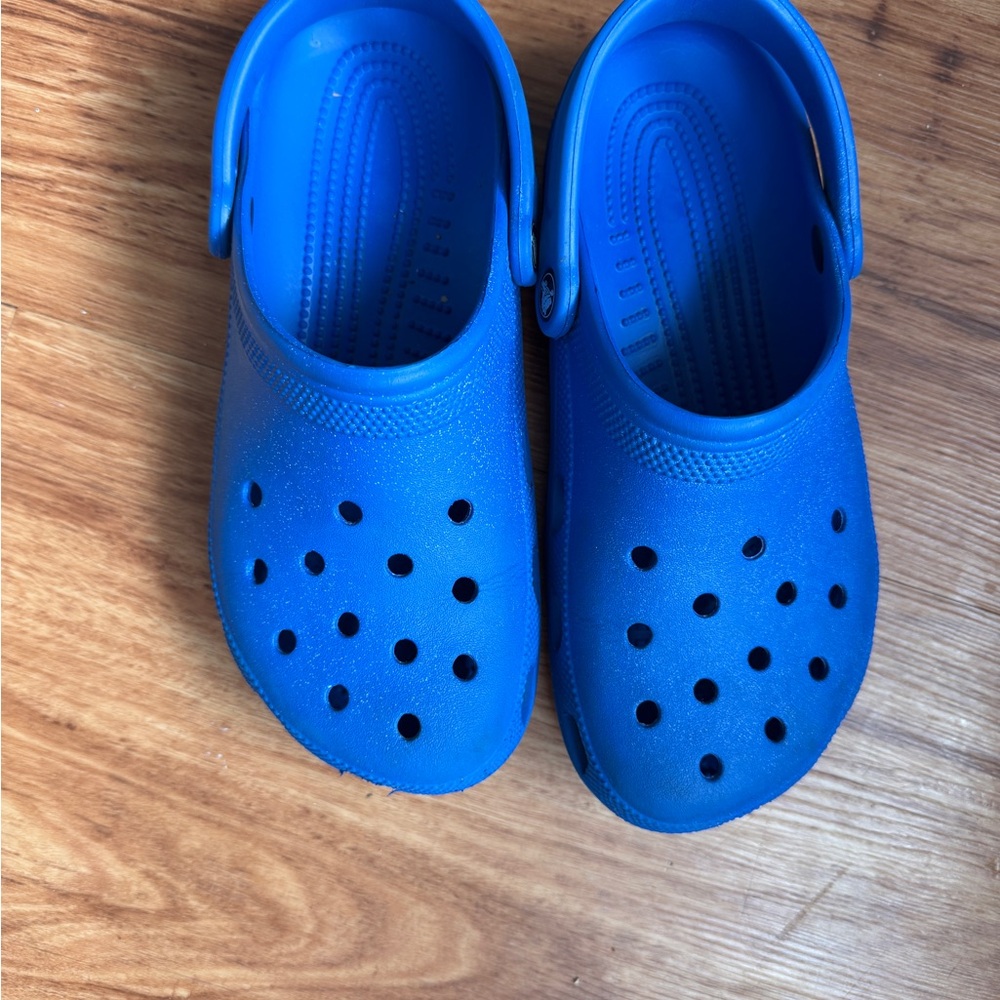 Crocs Vibrant Blue Kids Clogs